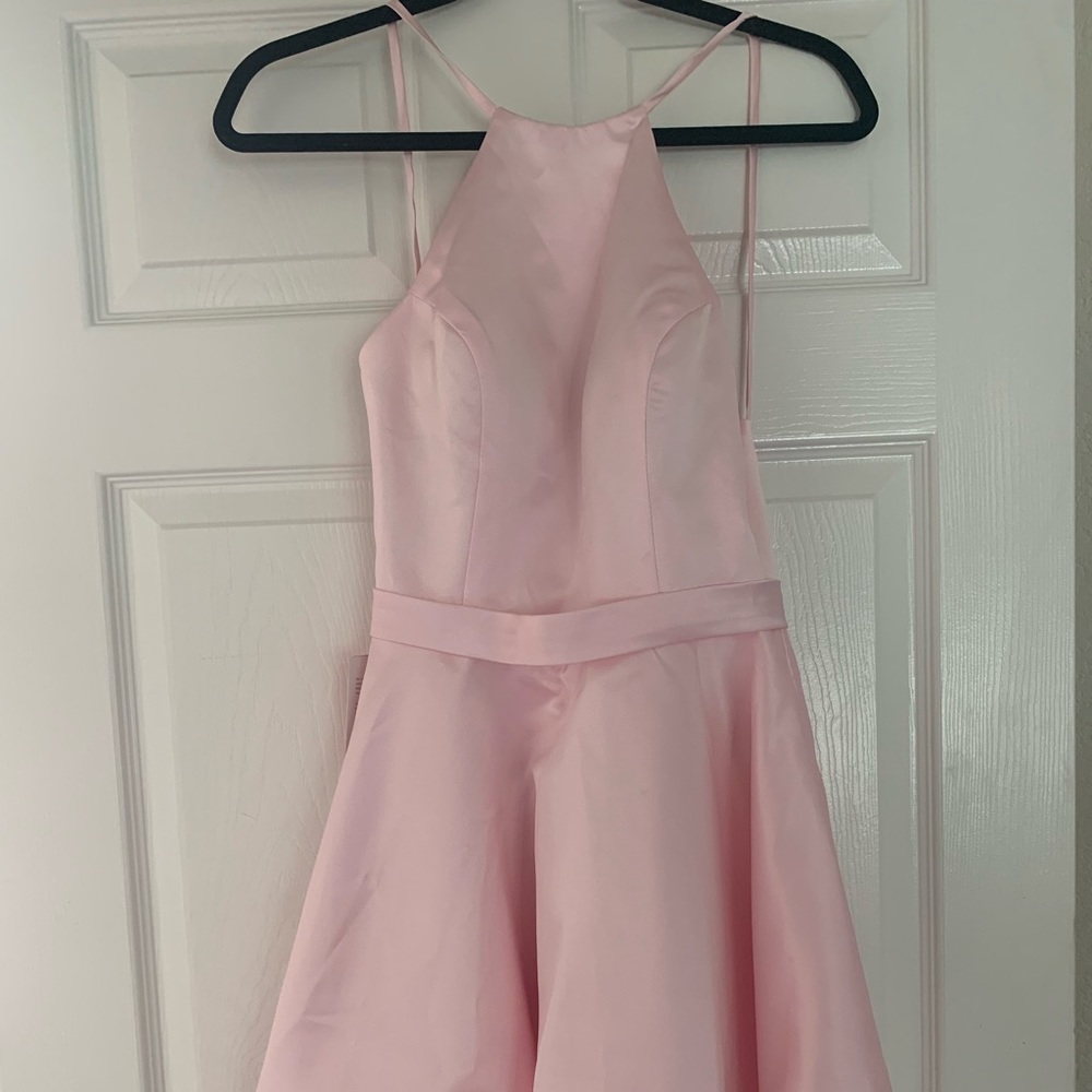 Size 2 pale pink dress. NWT.